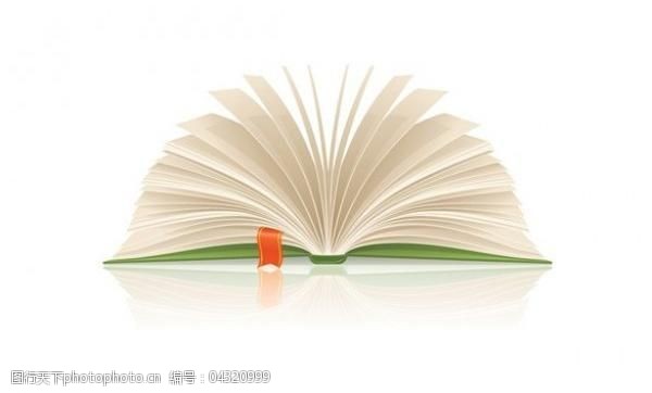 打开书矢量图片素材 开启创意与知识的视觉之门